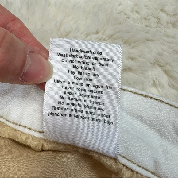 Judy Blue White Straight Leg Jeans, 28 - Picture 10 of 10